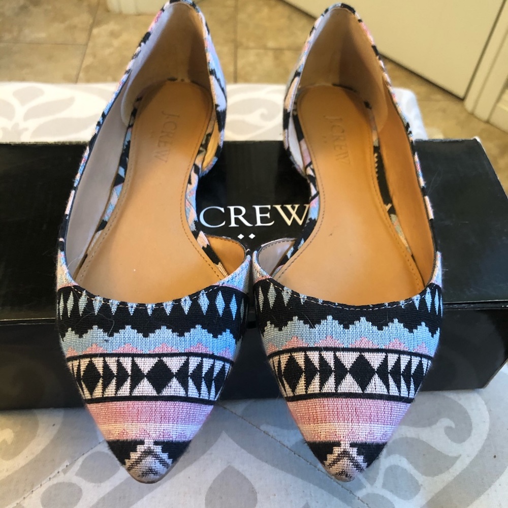J.Crew D’Orsay Flats